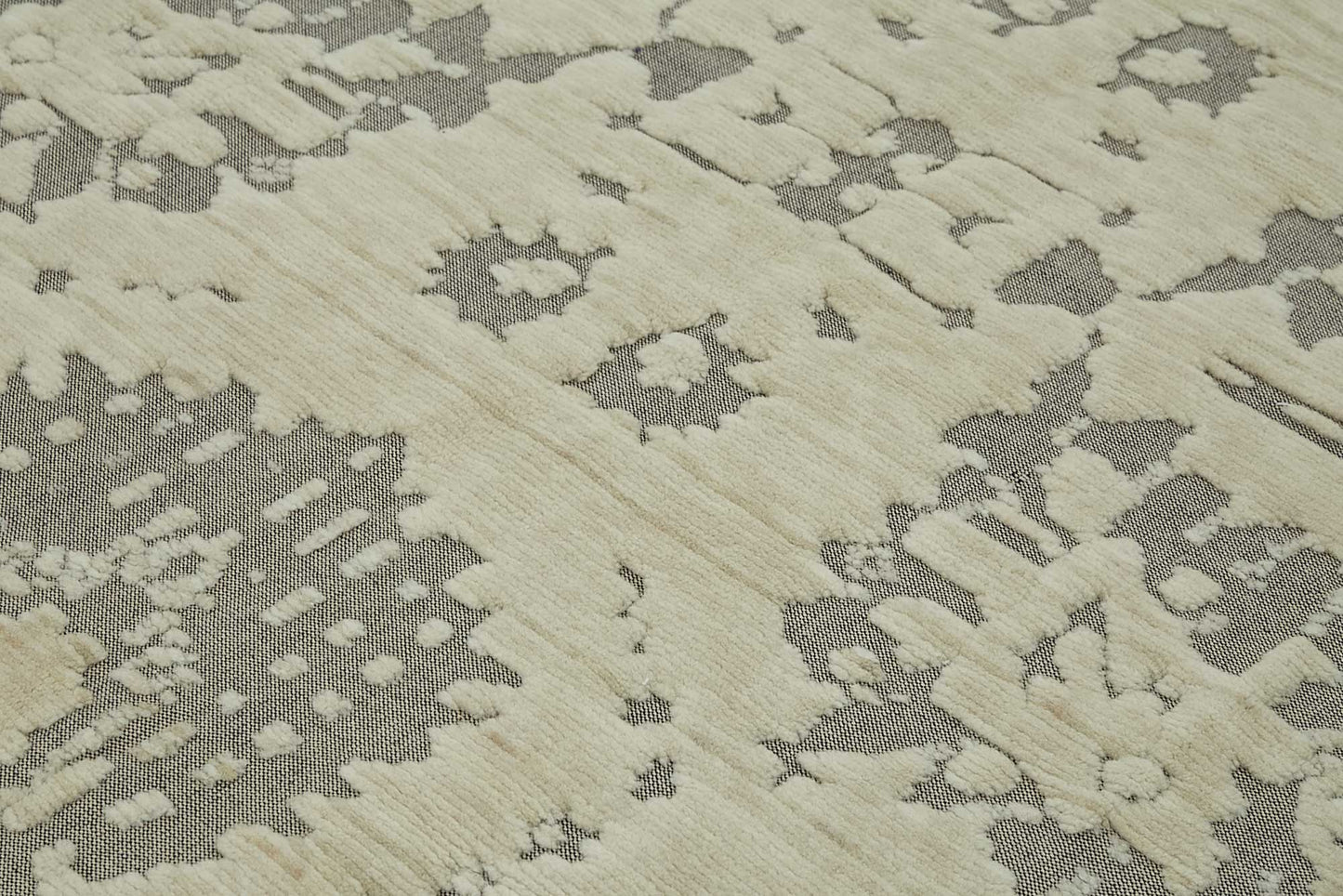 9x12 Hand-Knotted Wool Oushak Rug - 47826