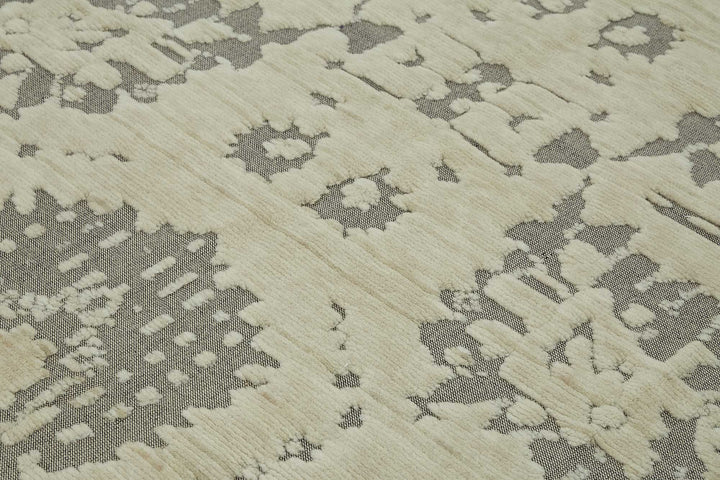 9x12 Hand-Knotted Wool Oushak Rug - 47826