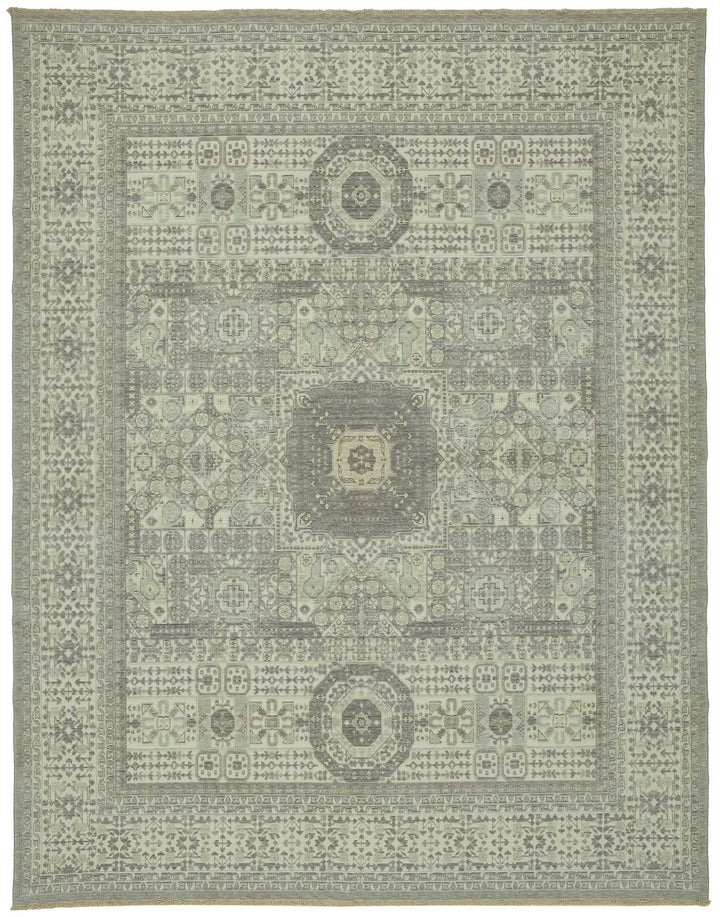 10x12 Hand-Knotted Wool Oushak Rug - 47827