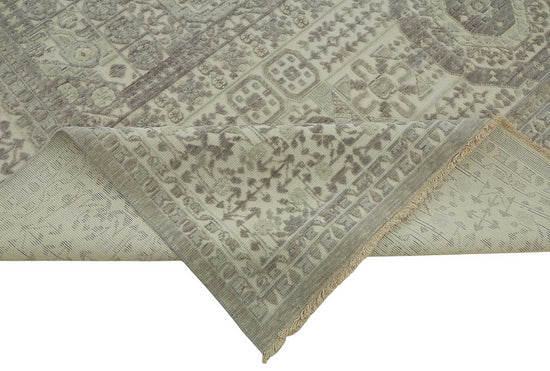 10x12 Hand-Knotted Wool Oushak Rug - 47827