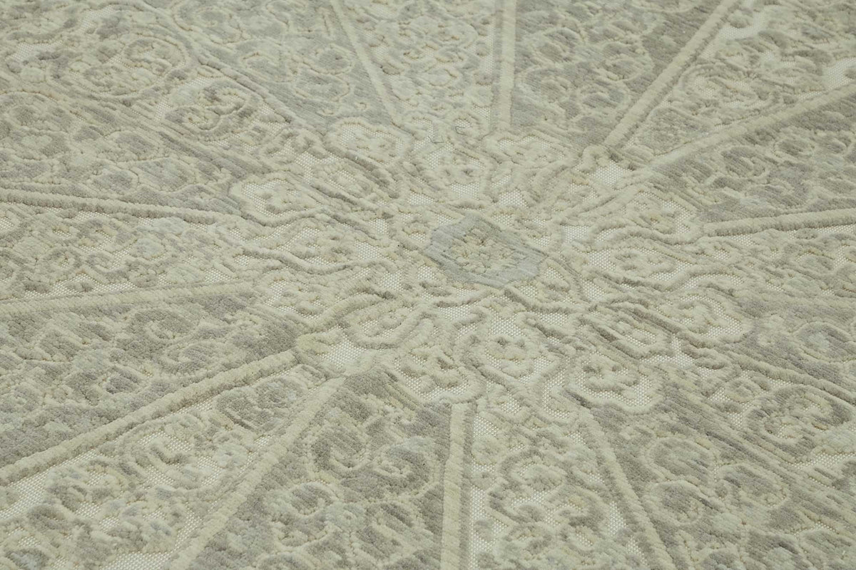 10x12 Hand-Knotted Wool Oushak Rug - 47828