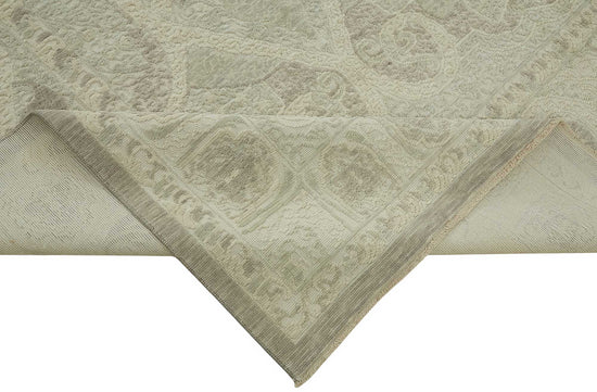 10x12 Hand-Knotted Wool Oushak Rug - 47829