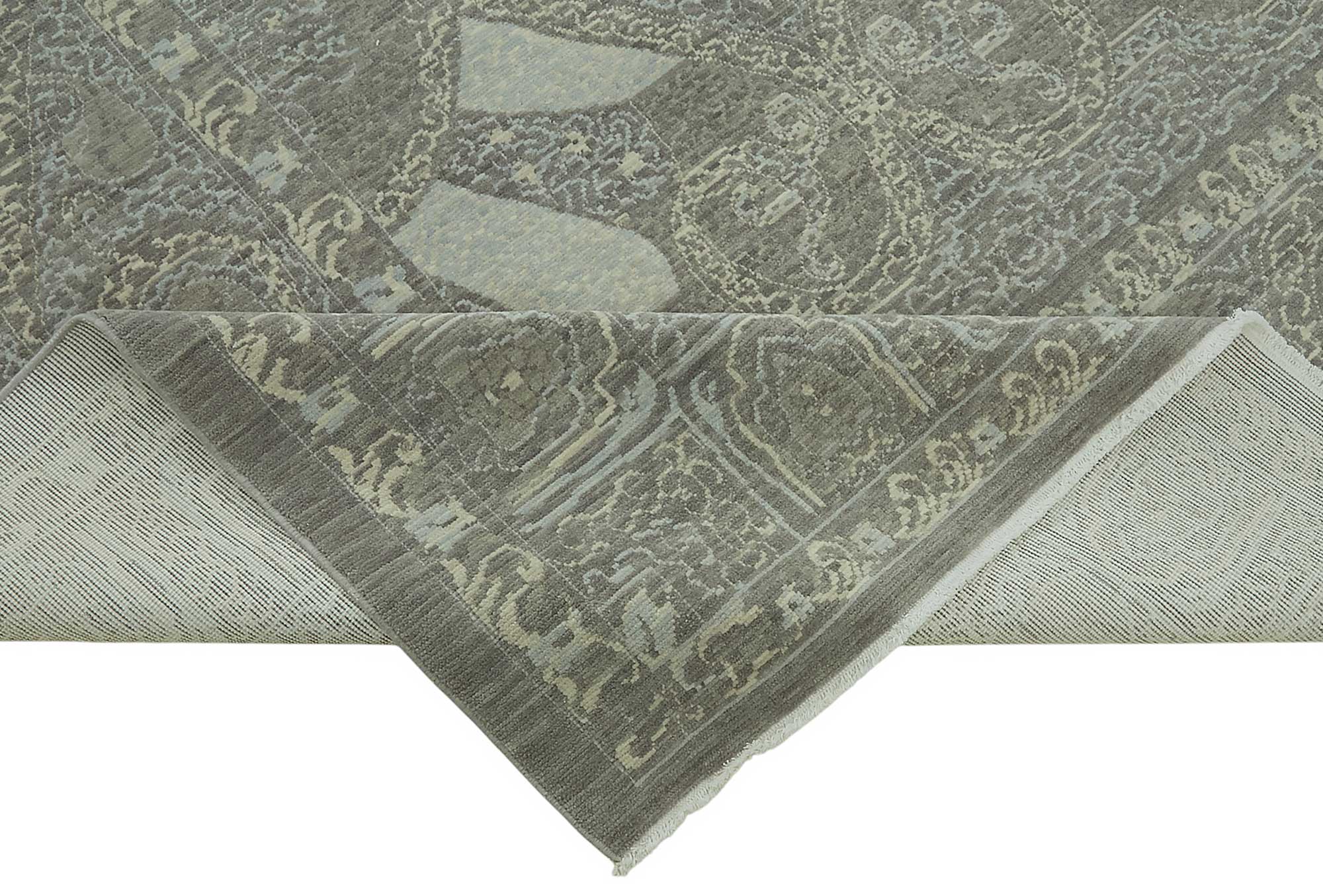 10x12 Hand-Knotted Wool Oushak Rug - 47831