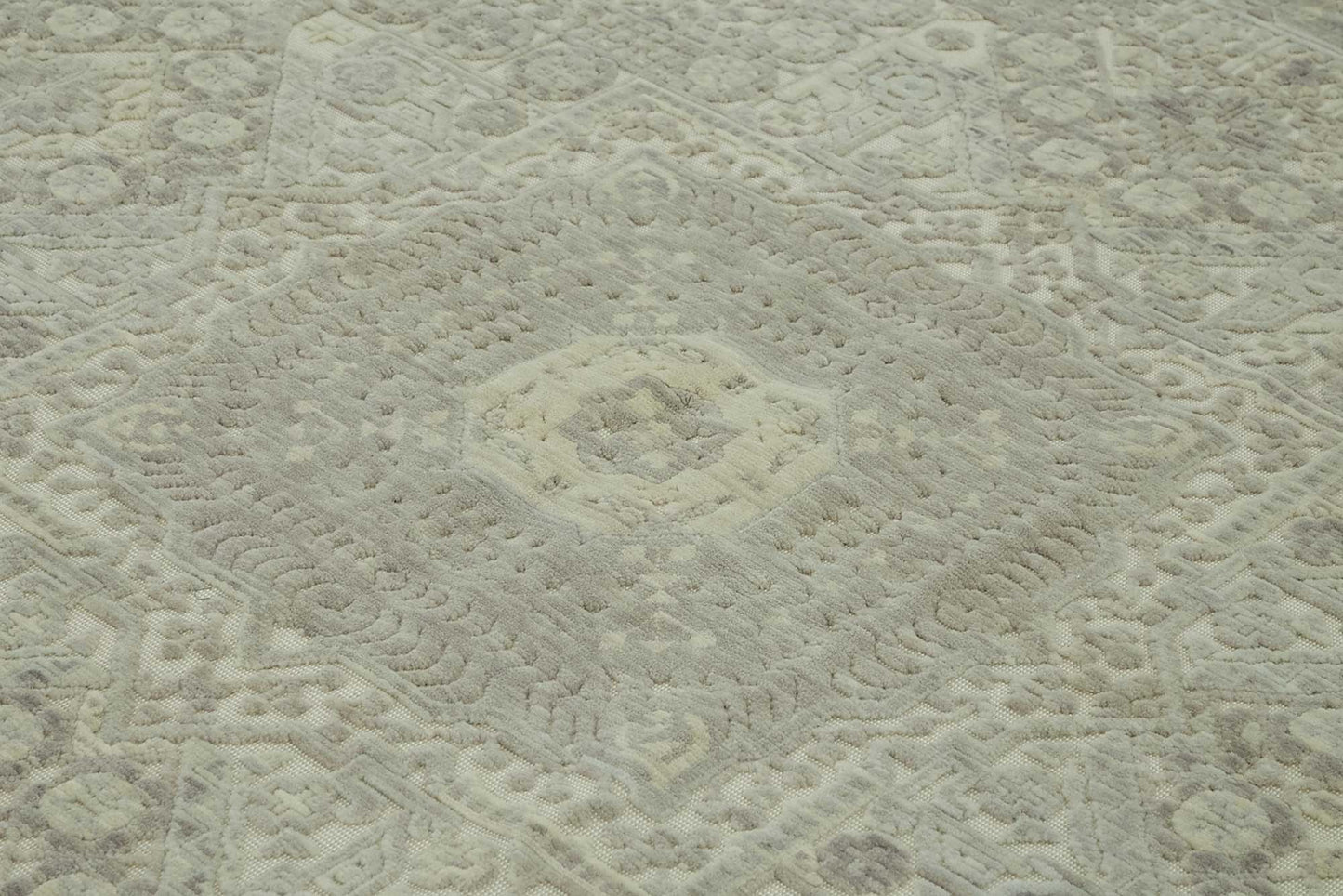 10x12 Hand-Knotted Wool Oushak Rug - 47832