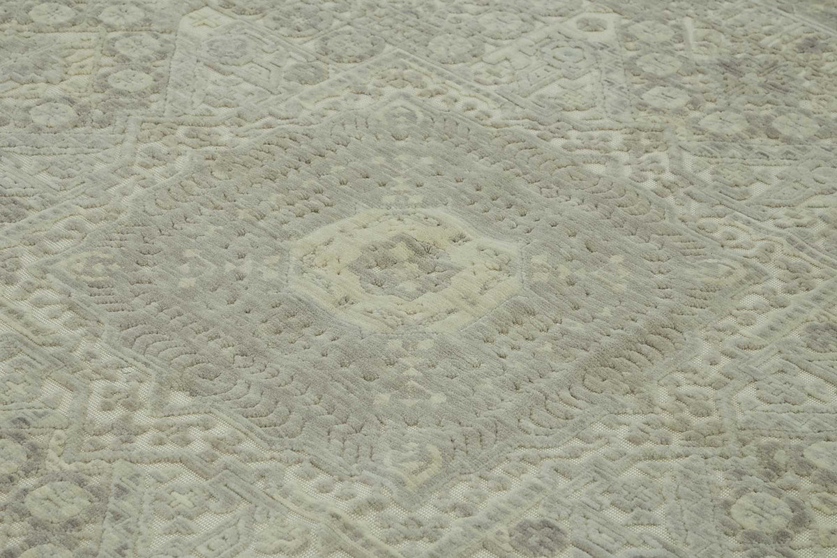 10x12 Hand-Knotted Wool Oushak Rug - 47832