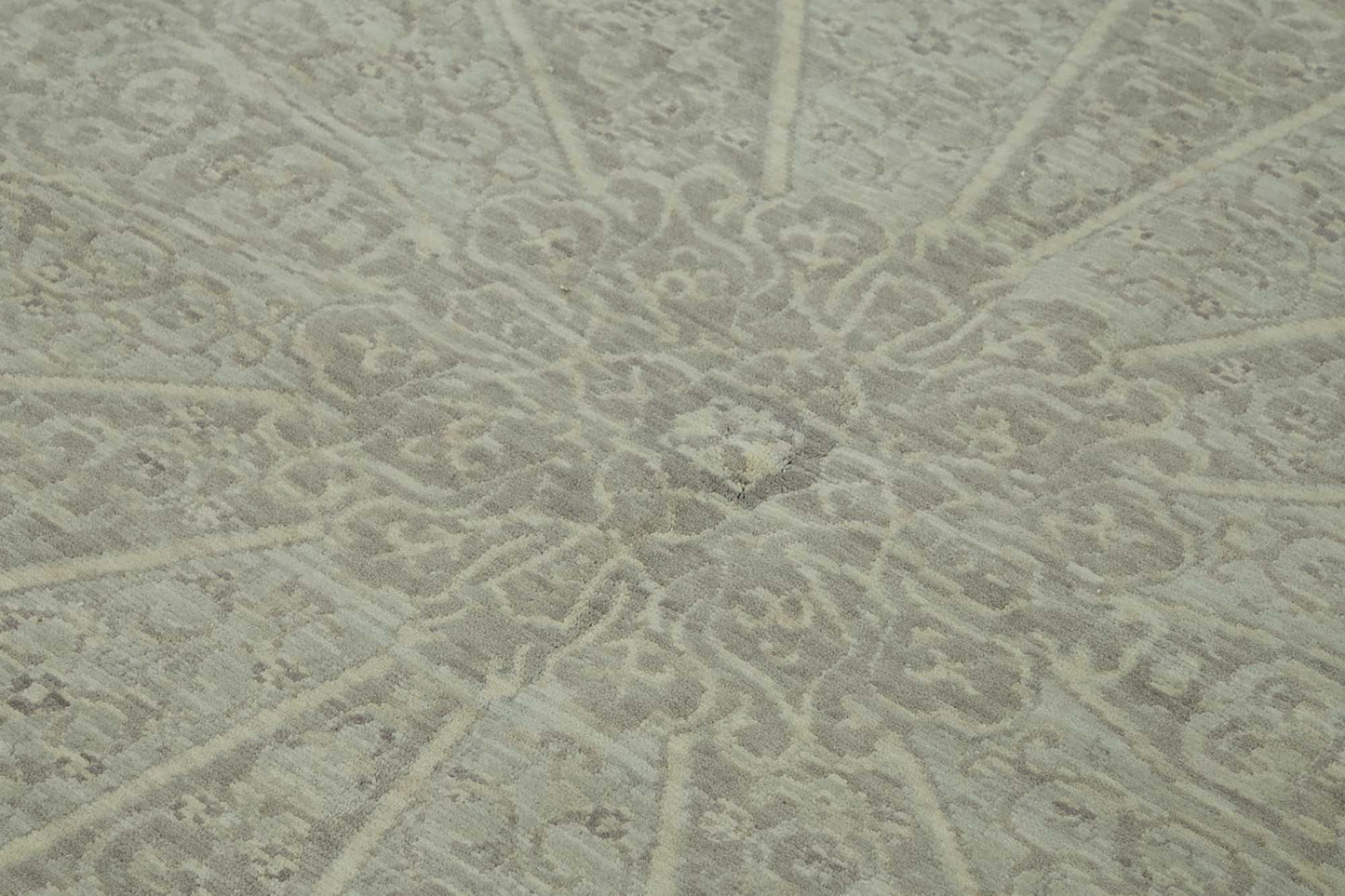 9x12 Hand-Knotted Wool Oushak Rug - 47833