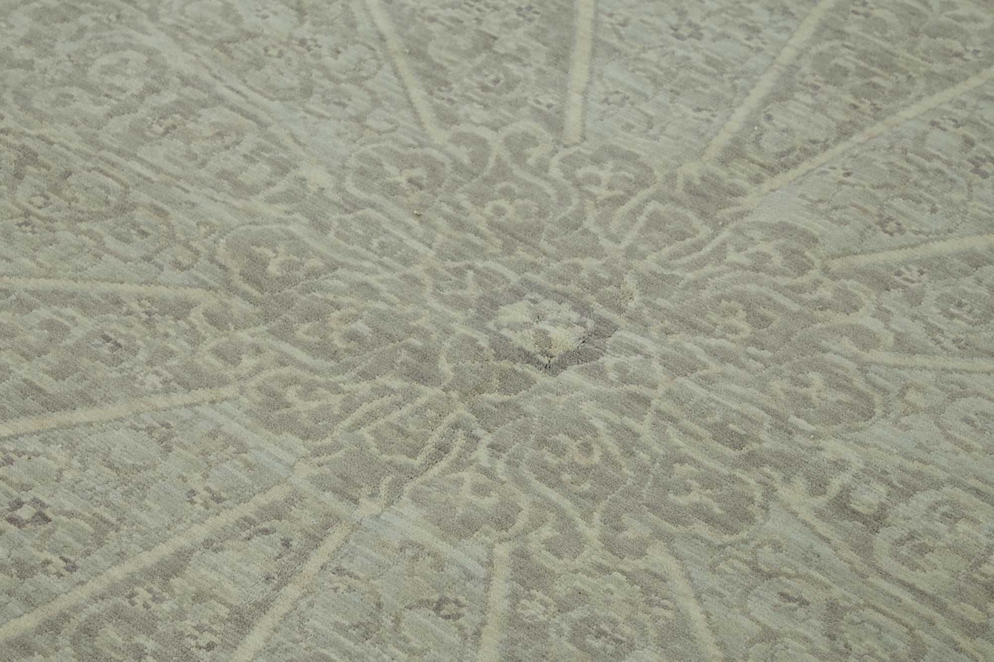 9x12 Hand-Knotted Wool Oushak Rug - 47833