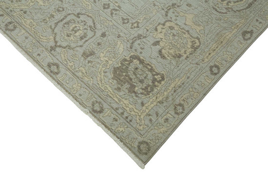 10x12 Hand-Knotted Wool Oushak Rug - 47835