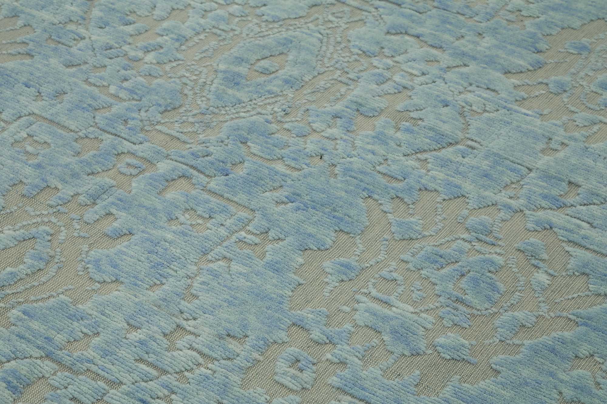 9x12 Hand-Knotted Wool Oushak Rug - 47836