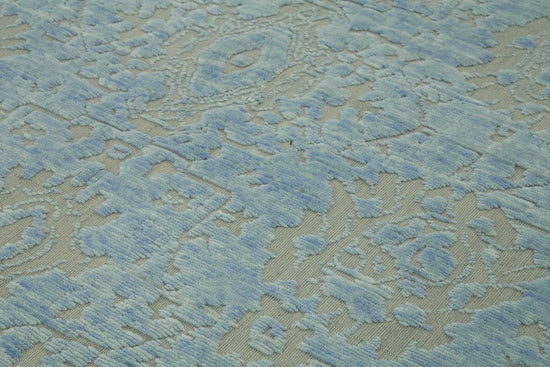 9x12 Hand-Knotted Wool Oushak Rug - 47836