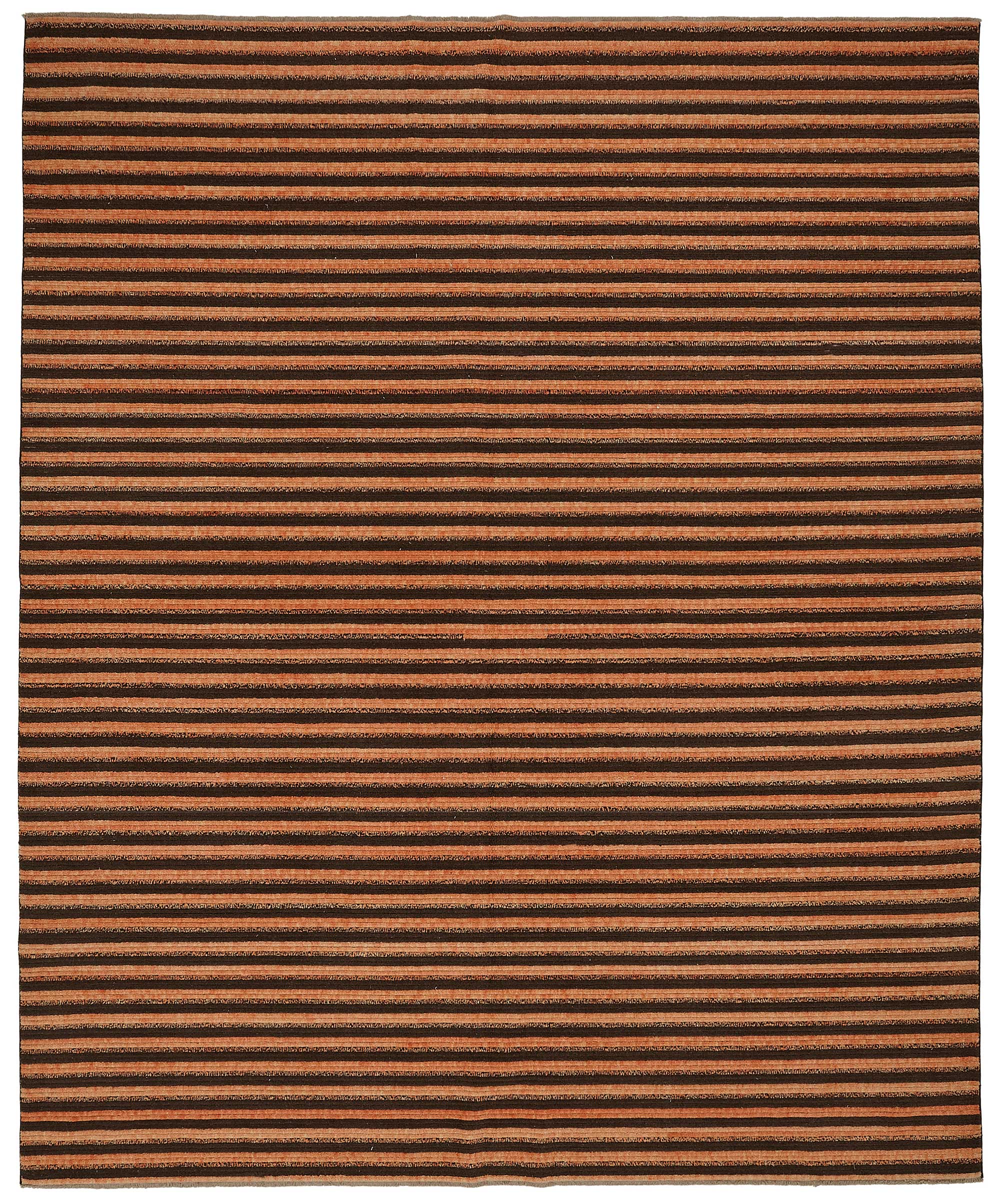 10x12 Hand-Knotted Wool Oushak Rug - 47838