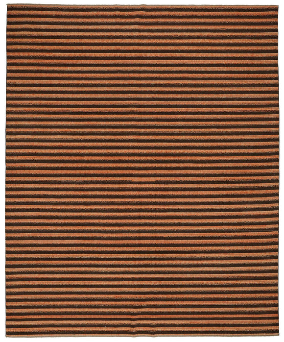 10x12 Hand-Knotted Wool Oushak Rug - 47838