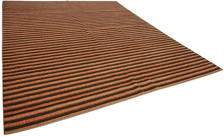 10x12 Hand-Knotted Wool Oushak Rug - 47838