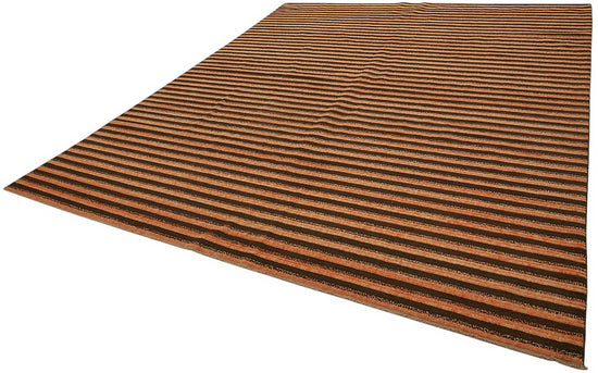 10x12 Hand-Knotted Wool Oushak Rug - 47838