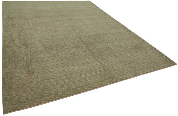 9x12 Hand-Knotted Wool Oushak Rug - 47843