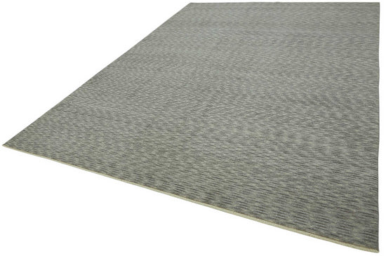9x12 Hand-Knotted Wool Oushak Rug - 47845