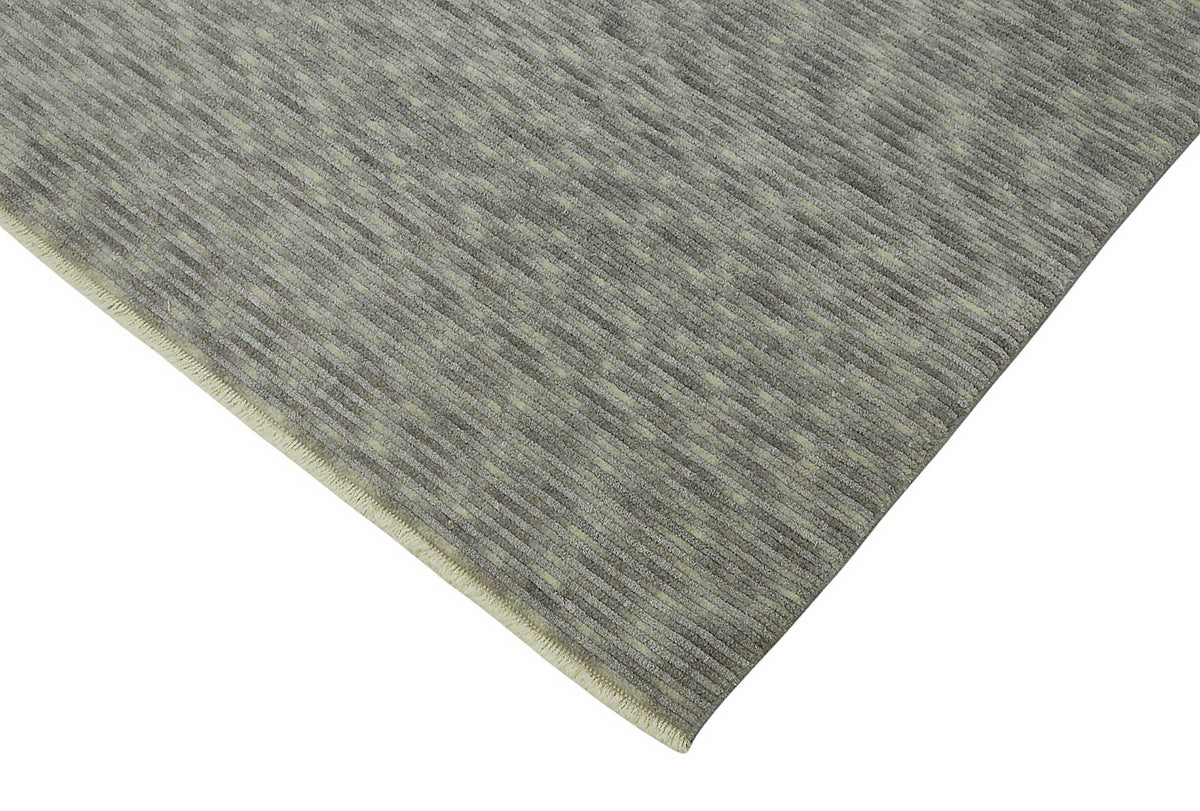 9x12 Hand-Knotted Wool Oushak Rug - 47845
