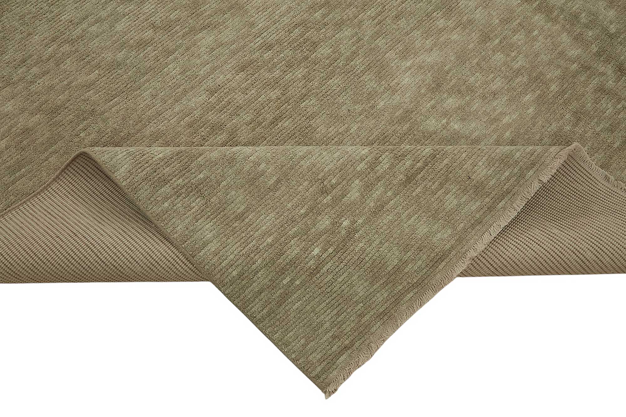 9x12 Hand-Knotted Wool Oushak Rug - 47847