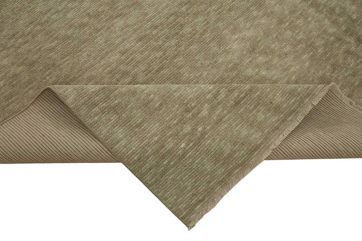 9x12 Hand-Knotted Wool Oushak Rug - 47847