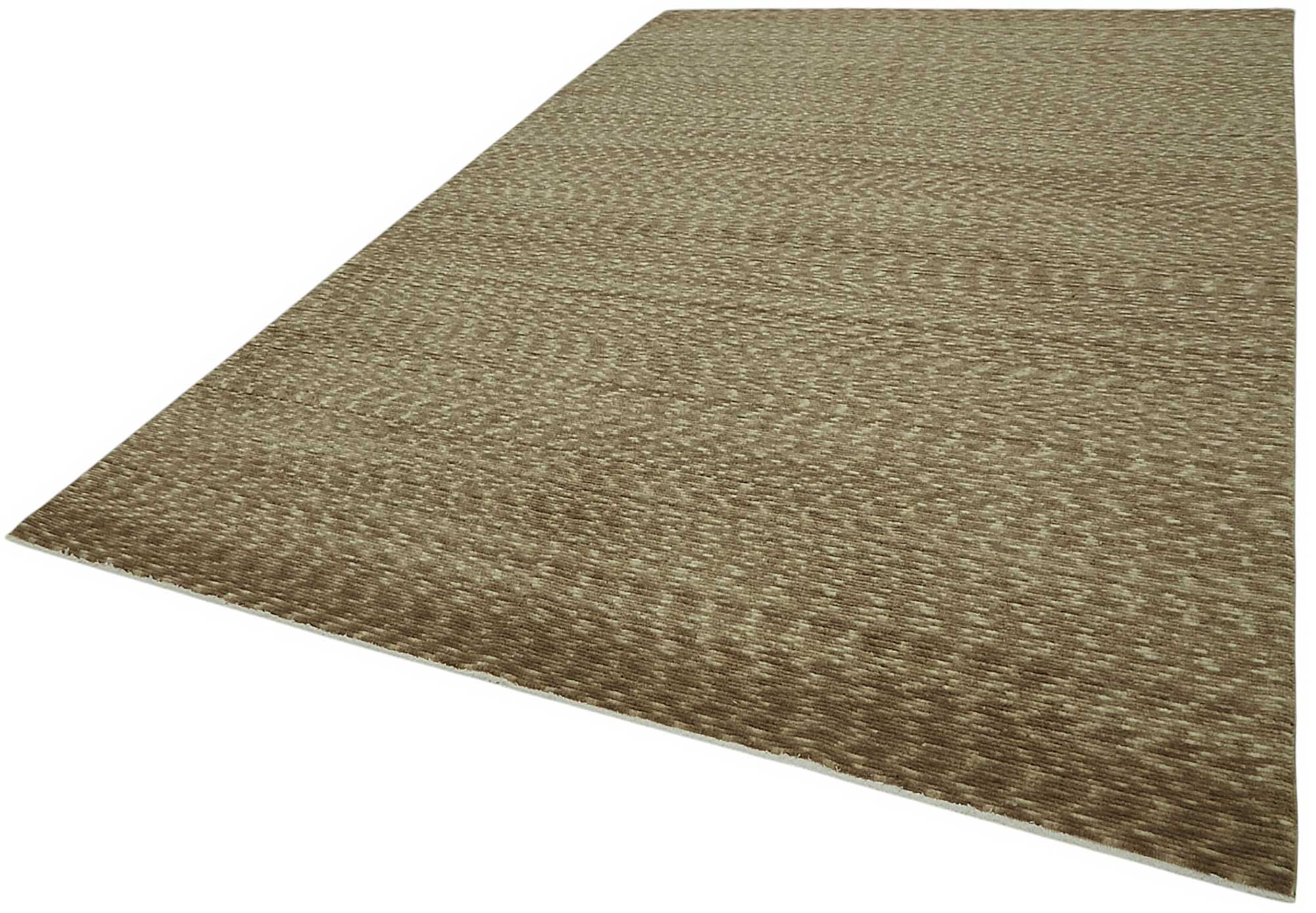 8x12 Hand-Knotted Wool Oushak Rug - 47848