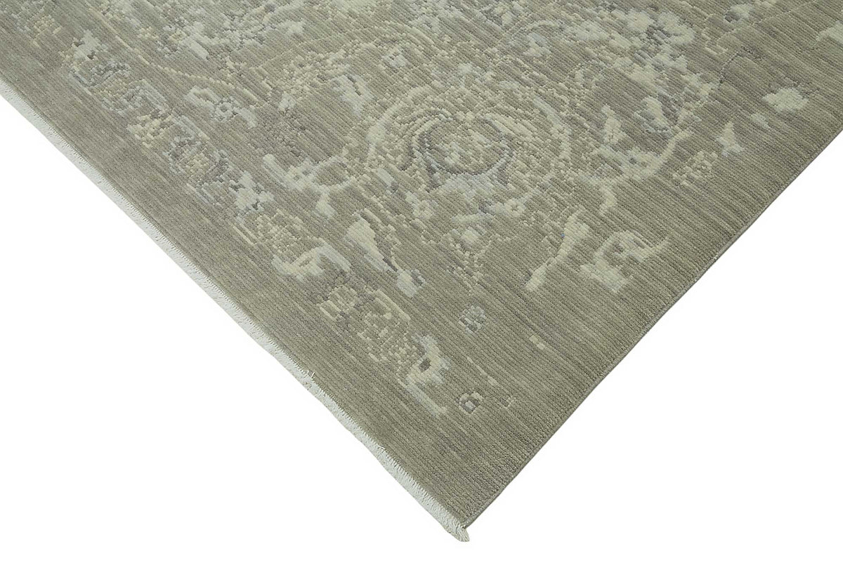 9x12 Hand-Knotted Wool Oushak Rug - 47850
