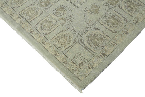 10x12 Hand-Knotted Wool Oushak Rug - 47851