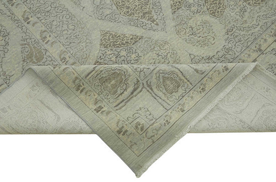 10x12 Hand-Knotted Wool Oushak Rug - 47851