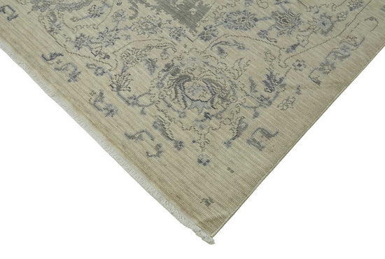 9x12 Hand-Knotted Wool Oushak Rug - 47852