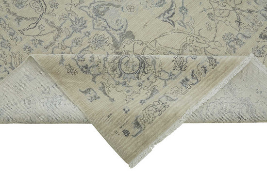 9x12 Hand-Knotted Wool Oushak Rug - 47852