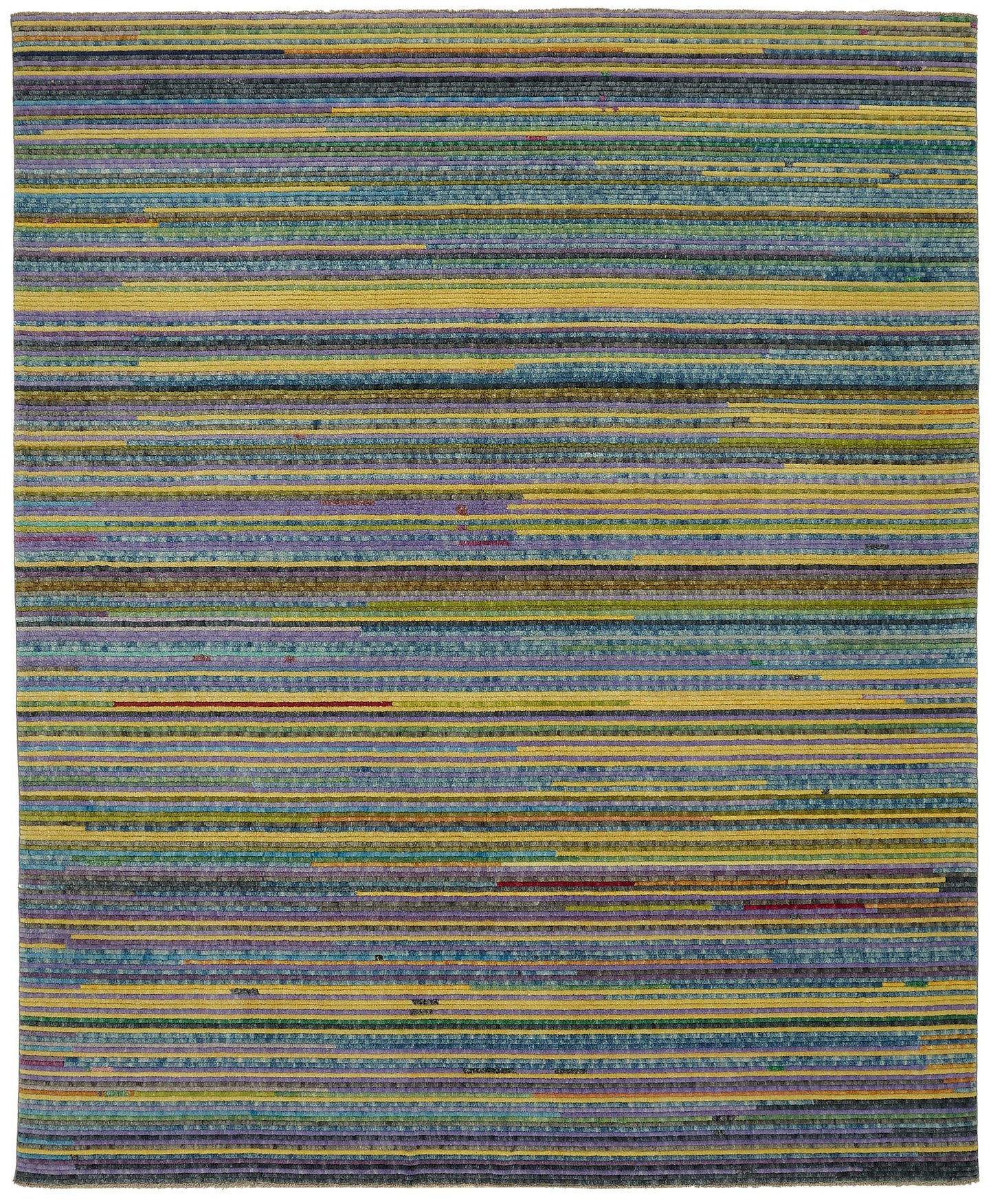 10x12 Hand-Knotted Wool Oushak Rug - 47857