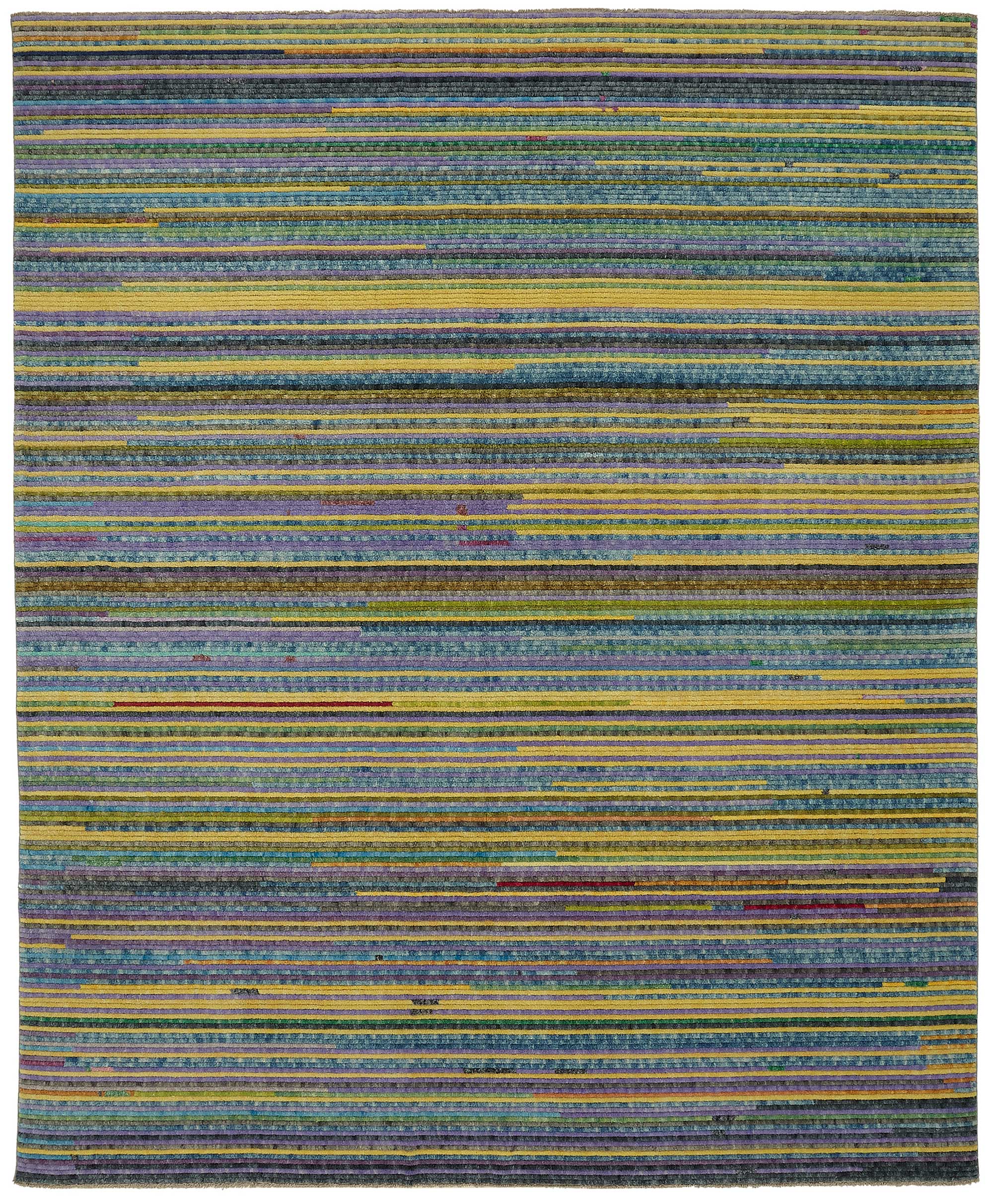 10x12 Hand-Knotted Wool Oushak Rug - 47857