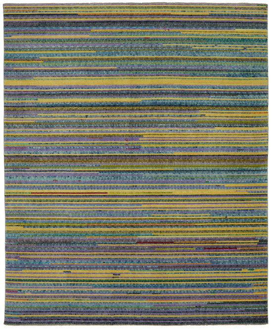 10x12 Hand-Knotted Wool Oushak Rug - 47857