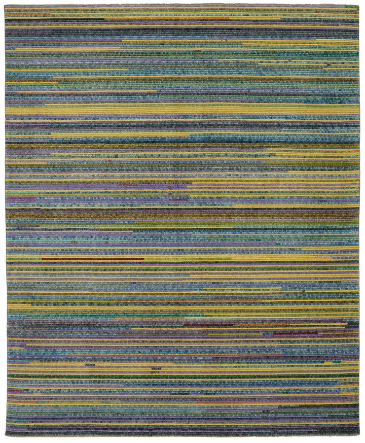 10x12 Hand-Knotted Wool Oushak Rug - 47857