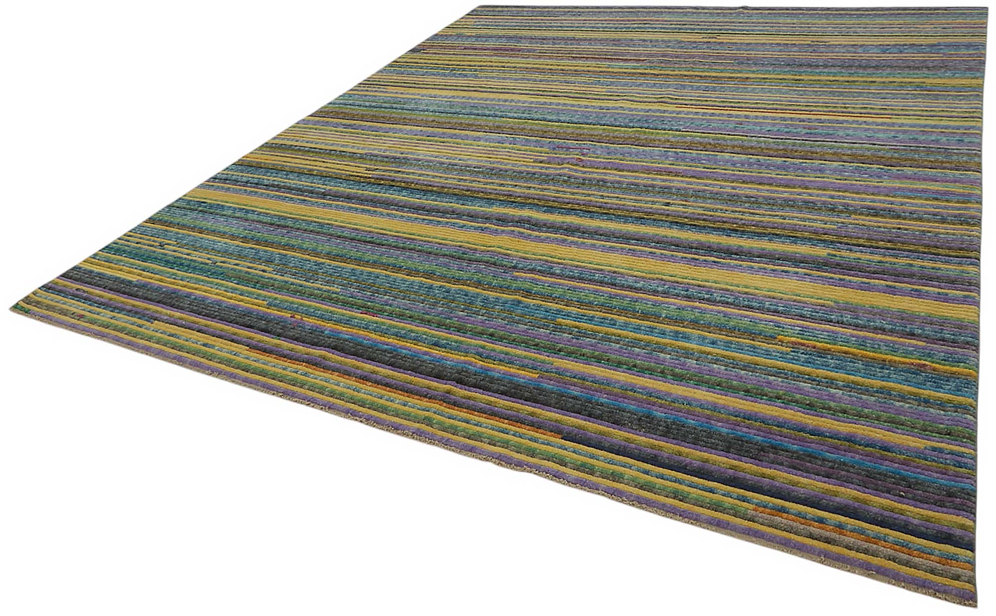 10x12 Hand-Knotted Wool Oushak Rug - 47857