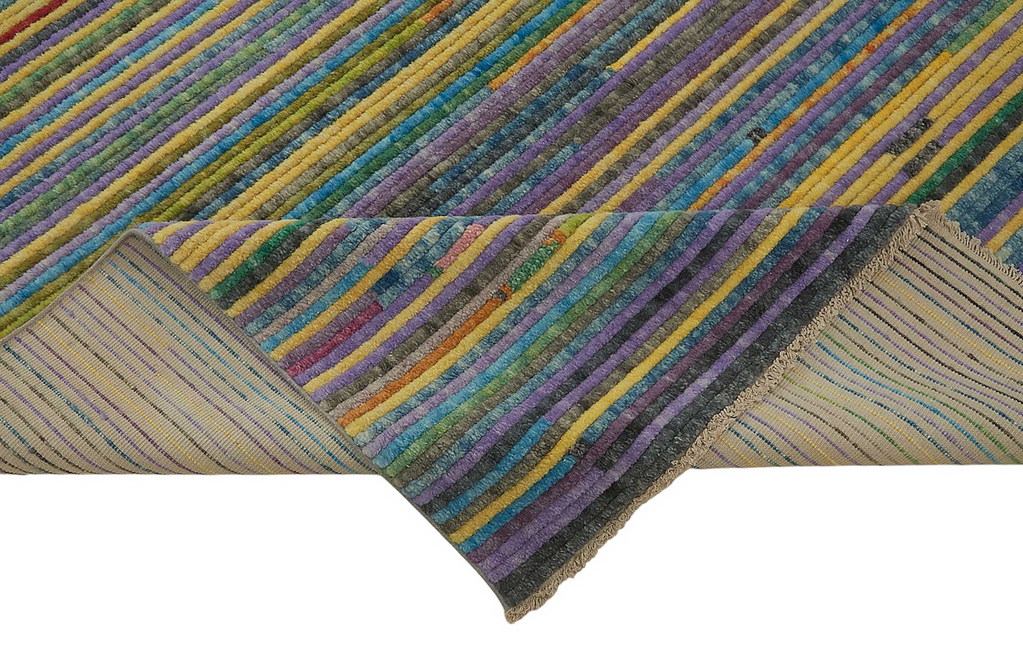 10x12 Hand-Knotted Wool Oushak Rug - 47857