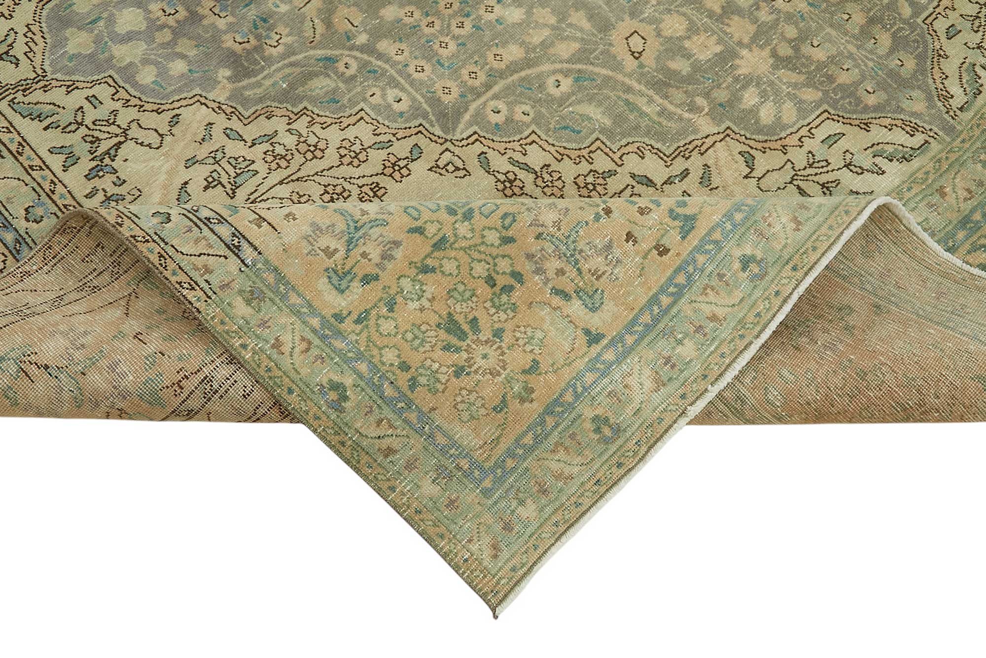 10x13 Vintage Hand-Knotted Rug - 47862