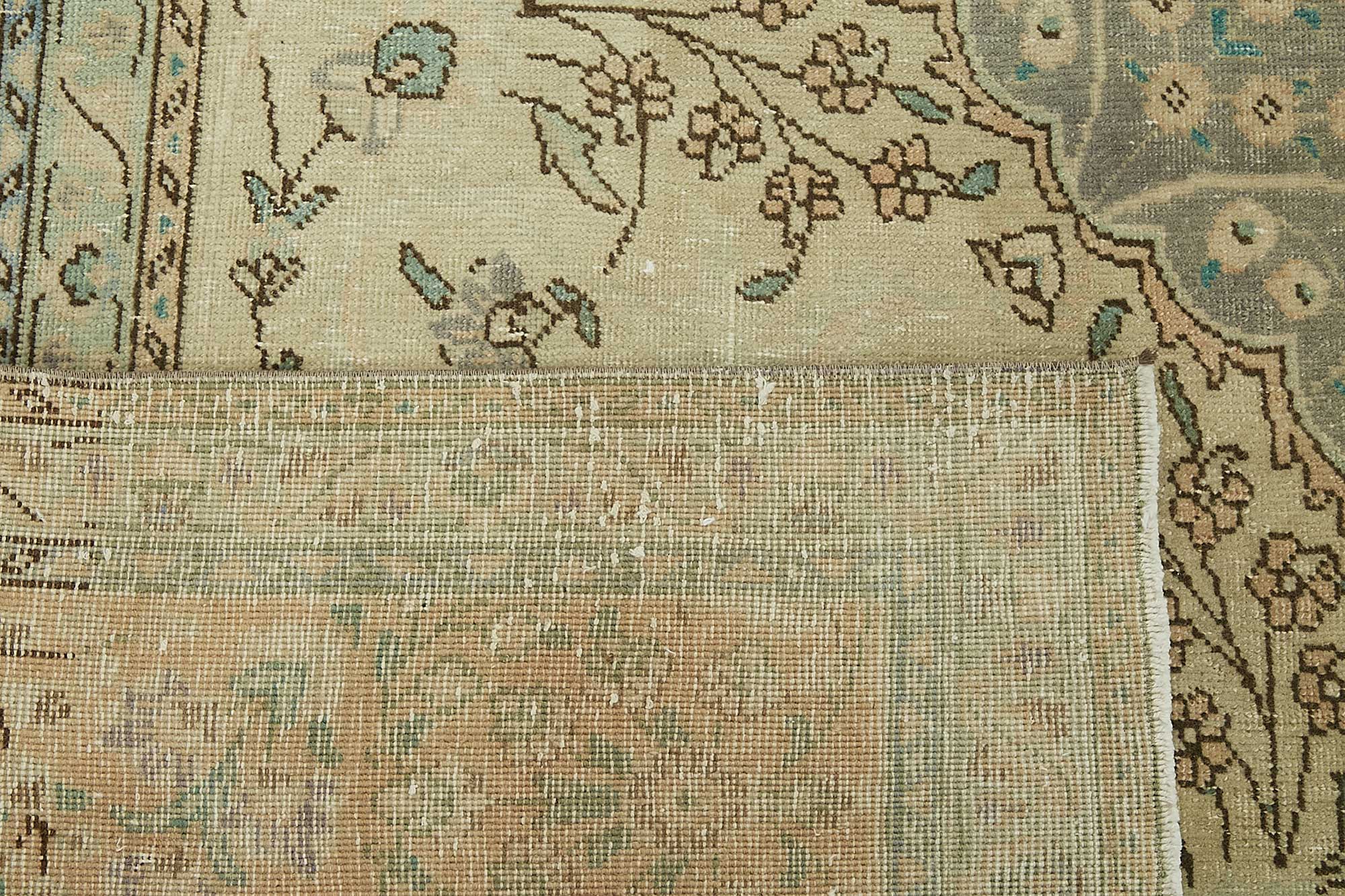10x13 Vintage Hand-Knotted Rug - 47862