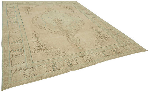 9x12 Vintage Hand-Knotted Rug - 47863