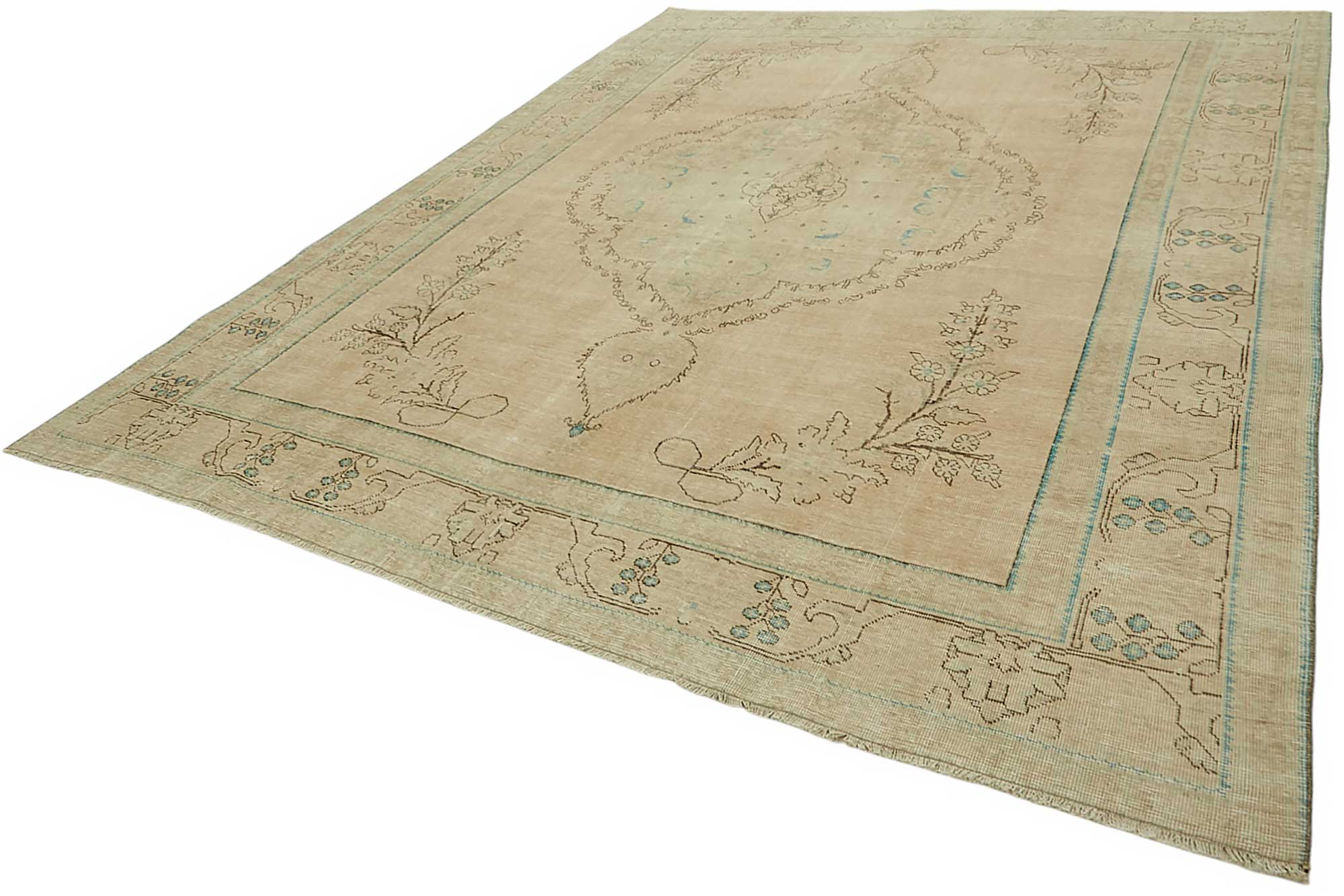 9x12 Vintage Hand-Knotted Rug - 47863