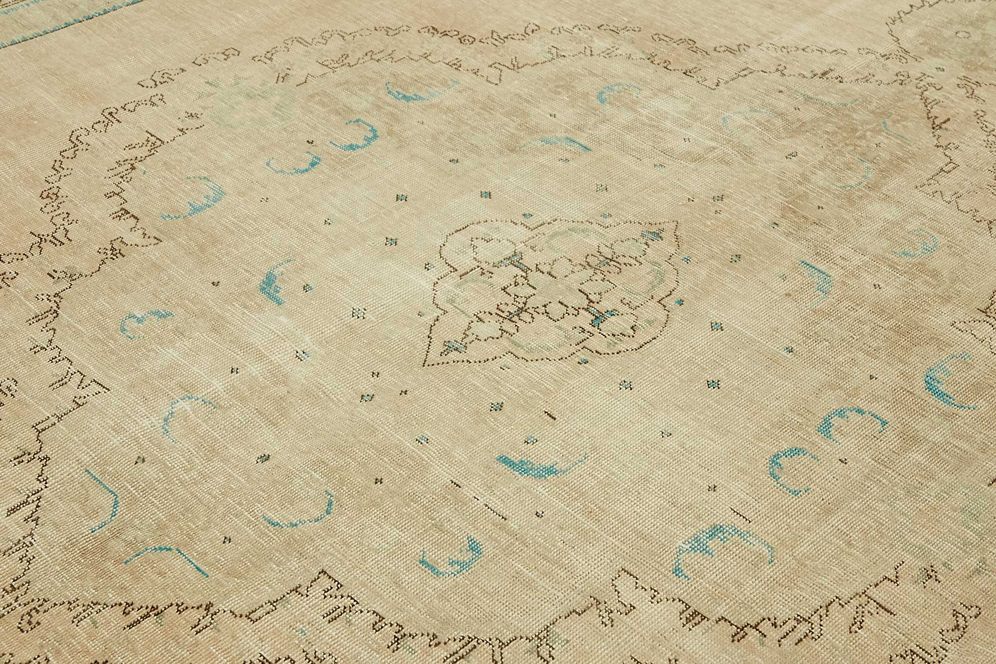 9x12 Vintage Hand-Knotted Rug - 47863