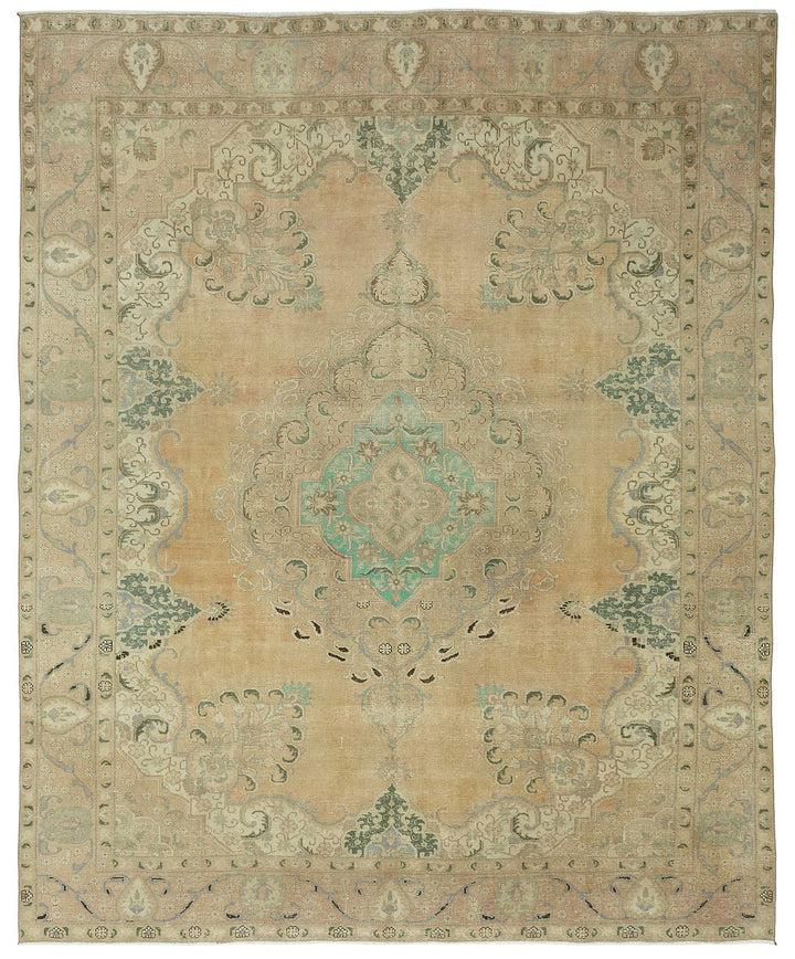 10x12 Vintage Hand-Knotted Rug - 47865
