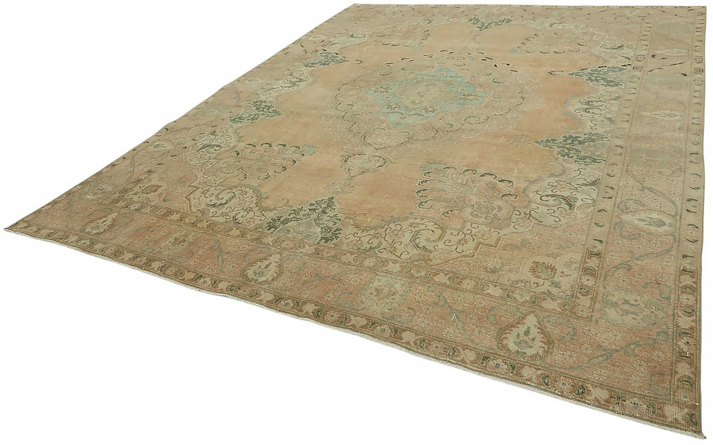 10x12 Vintage Hand-Knotted Rug - 47865