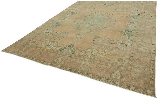 10x12 Vintage Hand-Knotted Rug - 47865