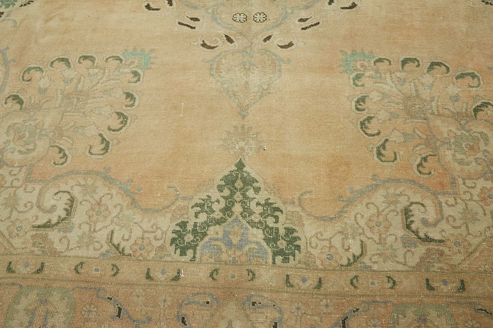 10x12 Vintage Hand-Knotted Rug - 47865