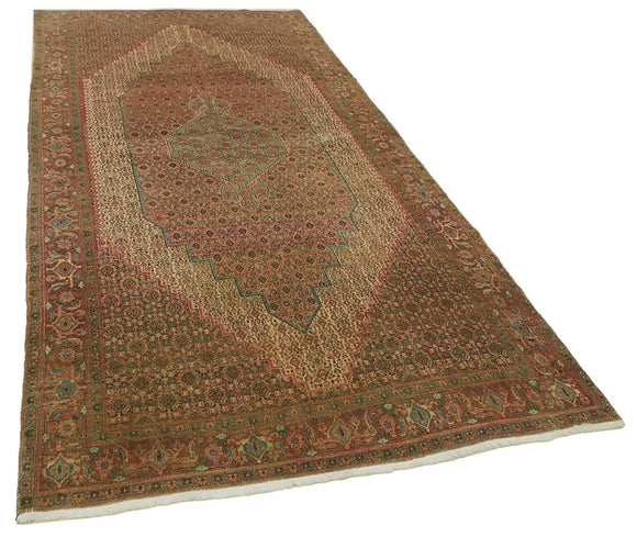 5x11 Vintage Hand-Knotted Rug - 47871