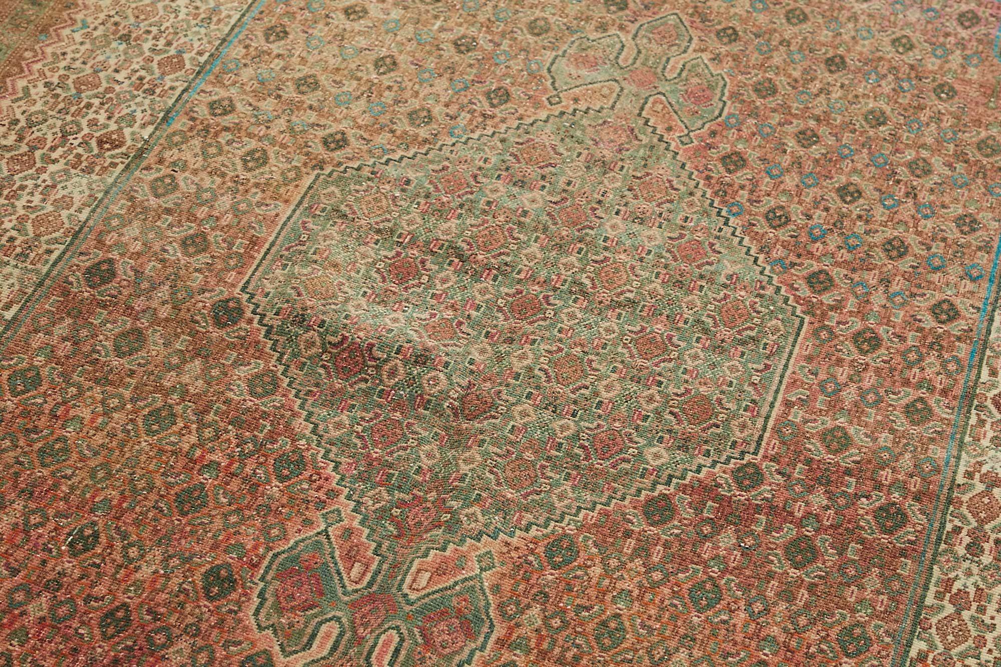 5x11 Vintage Hand-Knotted Rug - 47871