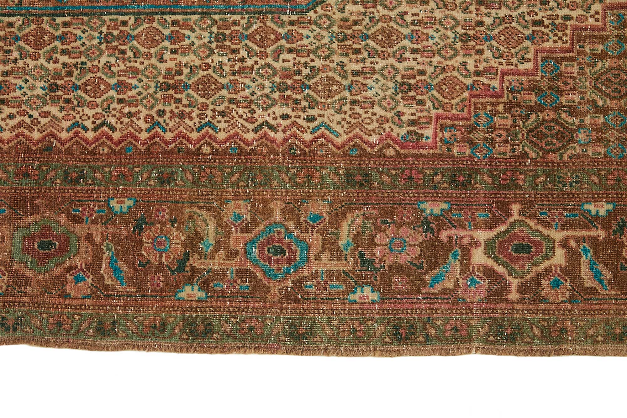 5x11 Vintage Hand-Knotted Rug - 47871
