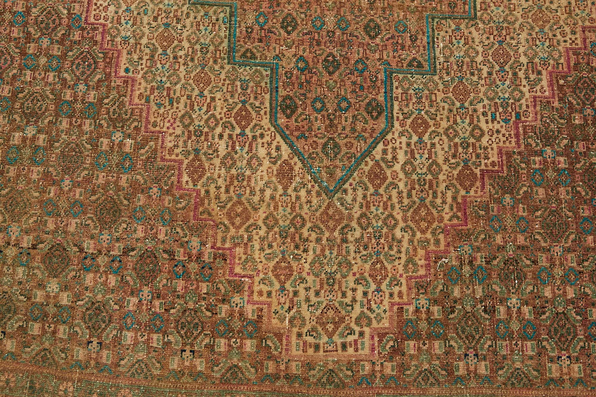 5x11 Vintage Hand-Knotted Rug - 47871