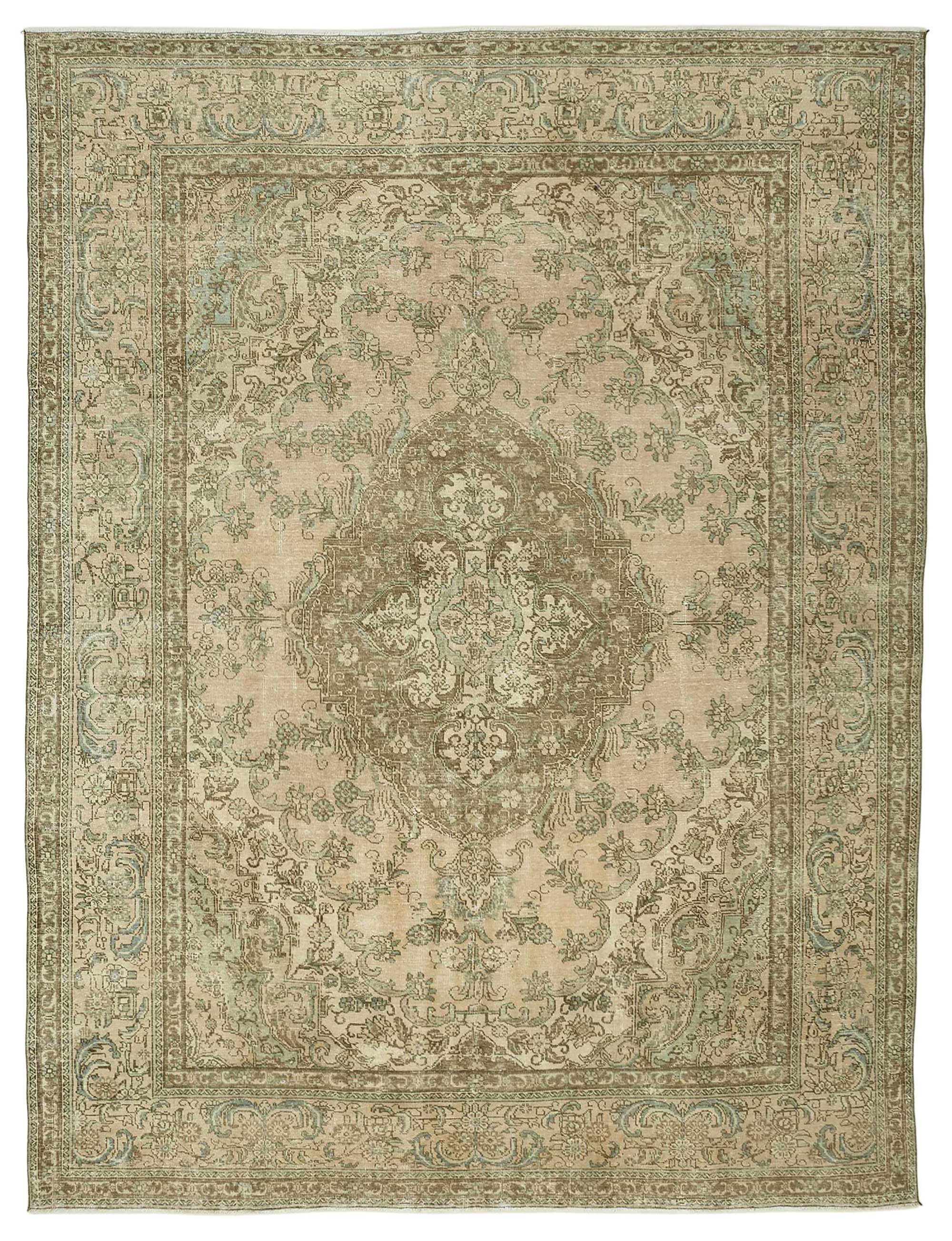 10x13 Vintage Hand-Knotted Rug - 47873