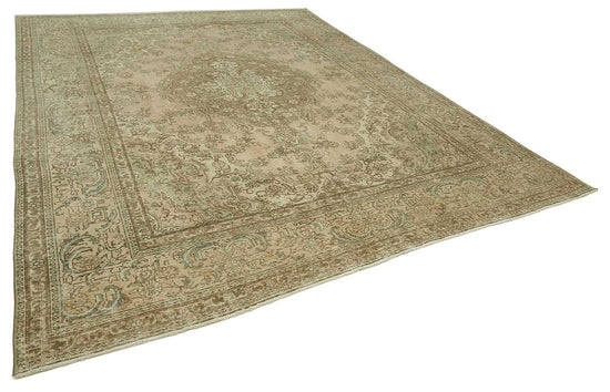 10x13 Vintage Hand-Knotted Rug - 47873